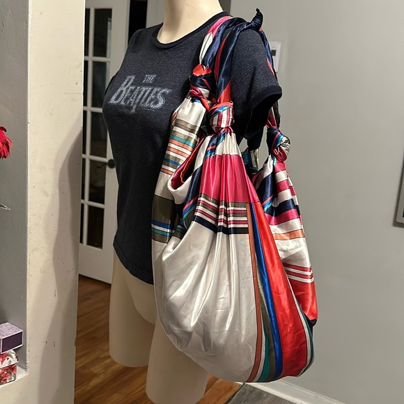 Zara slouchy scarf  bag - Picture 8 of 13